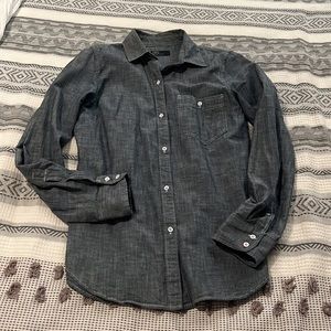 Gap Chambray Denim Shirt Sz Small